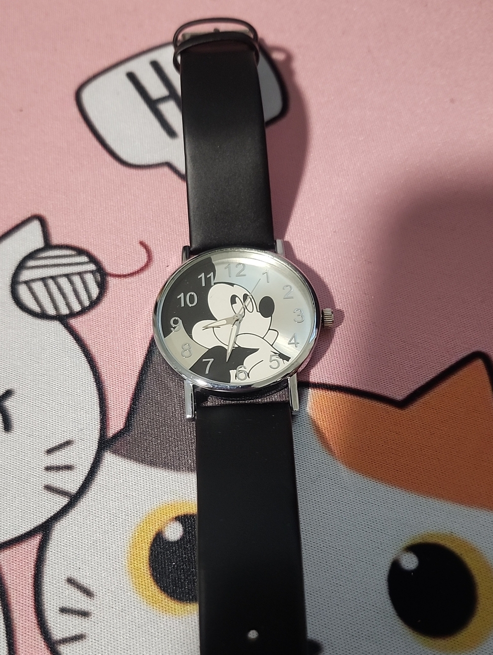 Black Mickey Mouse  Watch
